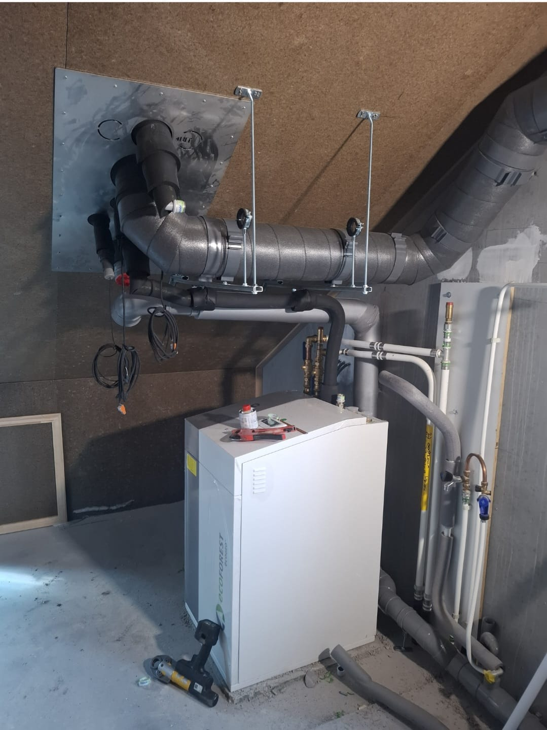 CV installatie en leidingwerk