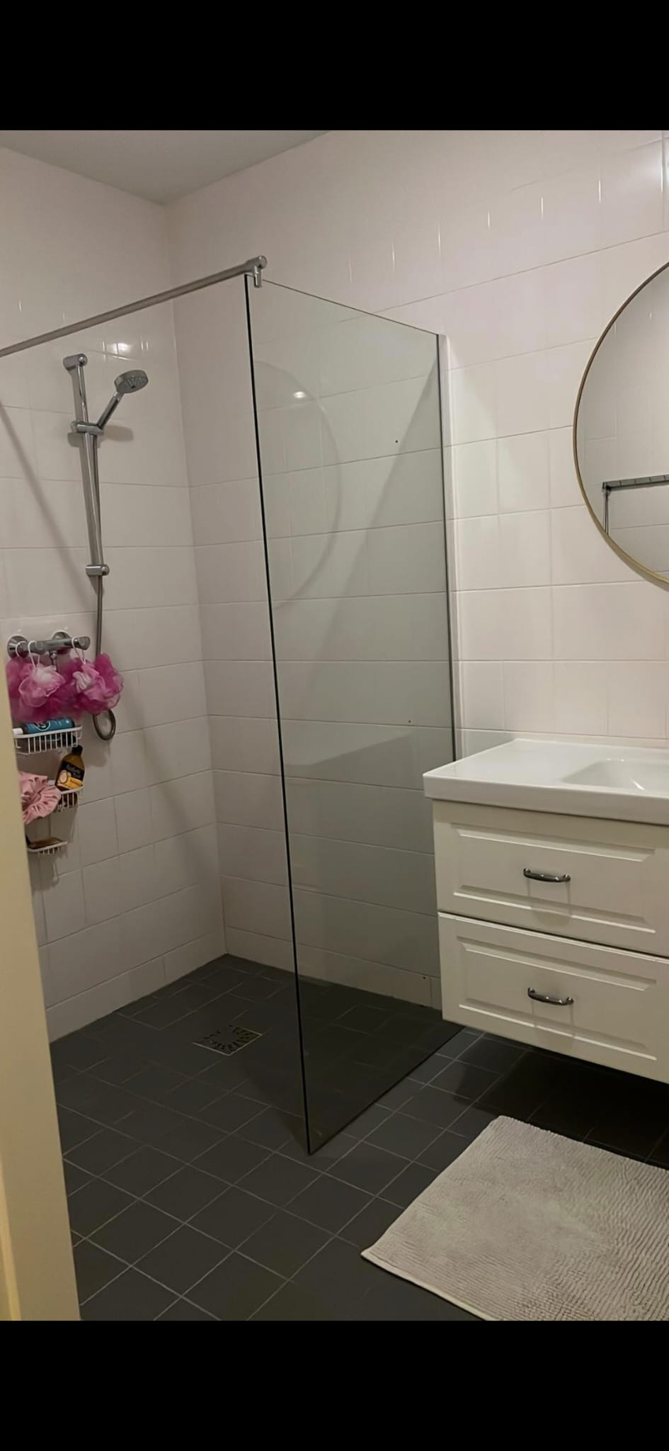 Inloopdouche installatie